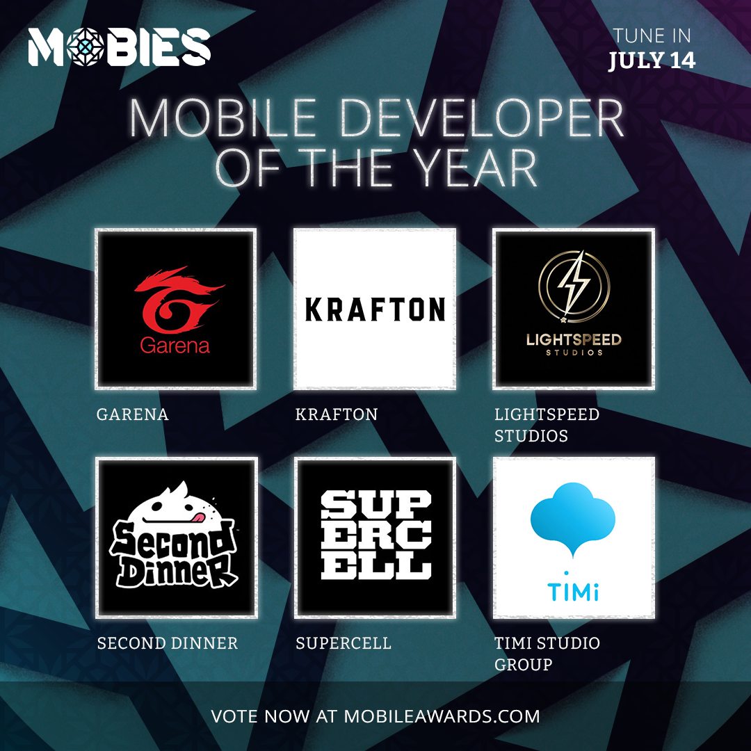 Mobile Developer of the Year¦Mobies